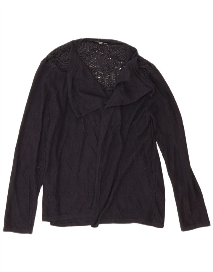 Marks & Spencer Damen-Strickjacke in Übergröße, Gr. 14, Marineblau