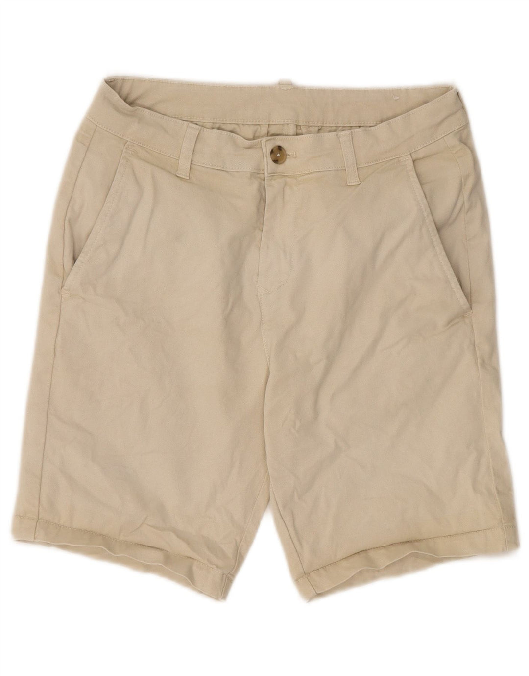ZARA Mens Chino Shorts EU 36 XS W29  Beige