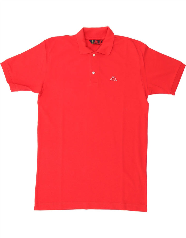 KAPPA Mens Polo Shirt Large Red Cotton Vintage Kappa and Second-Hand Kappa from Messina Hembry 