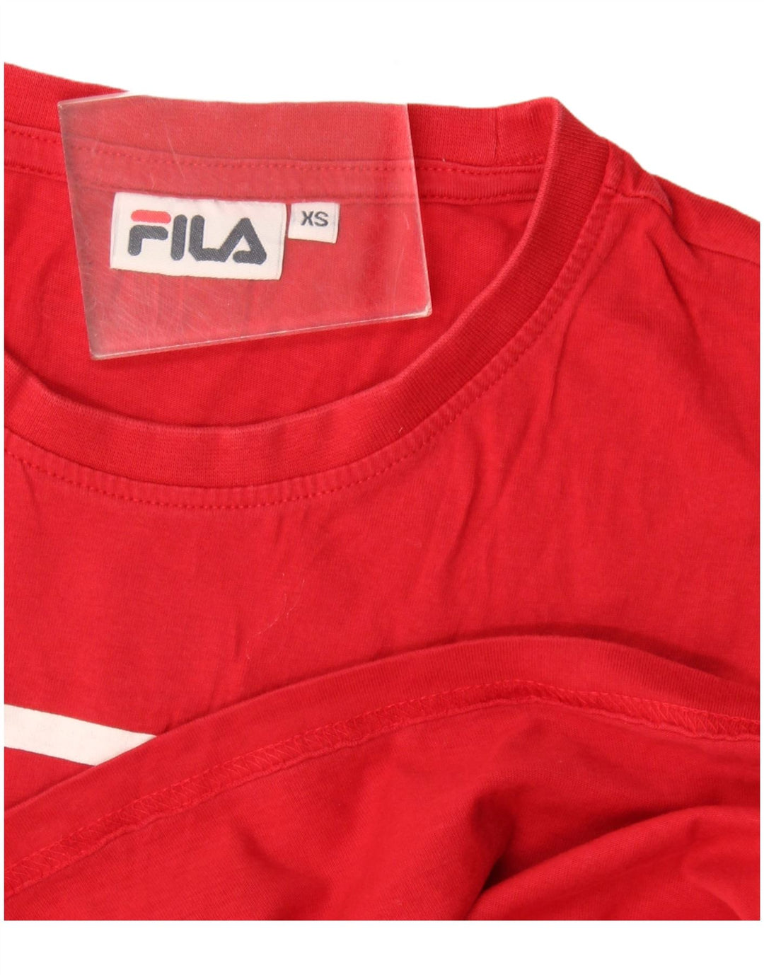 Fila Herren Grafik T-Shirt Top XS Rot