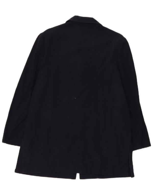 Marks & Spencer Damen St. Michael Blazer Jacke UK 14 Large Marineblau