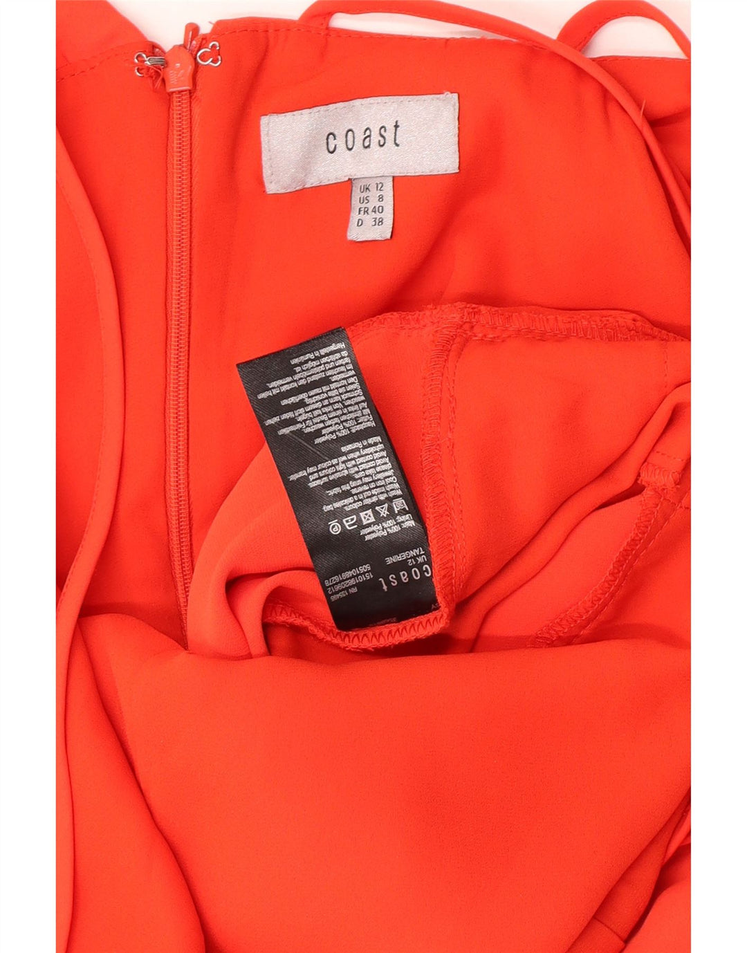 Coast Damen-Overall UK 12 Mittelrotes Polyester