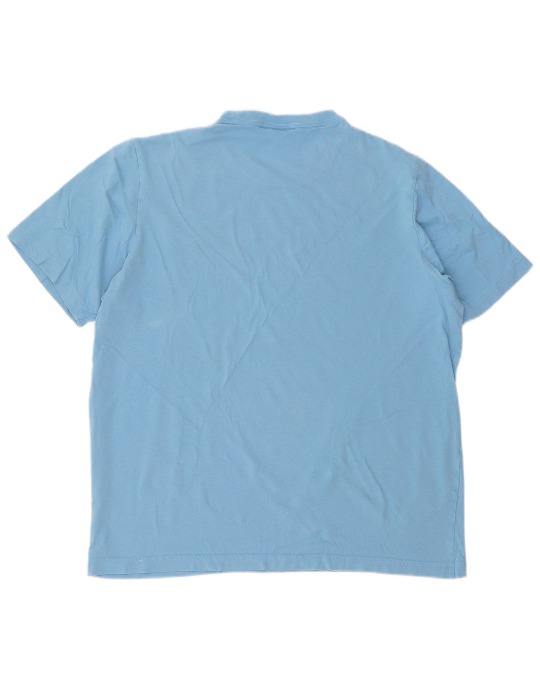 Adidas Herren T-Shirt Top Large Blau Baumwolle