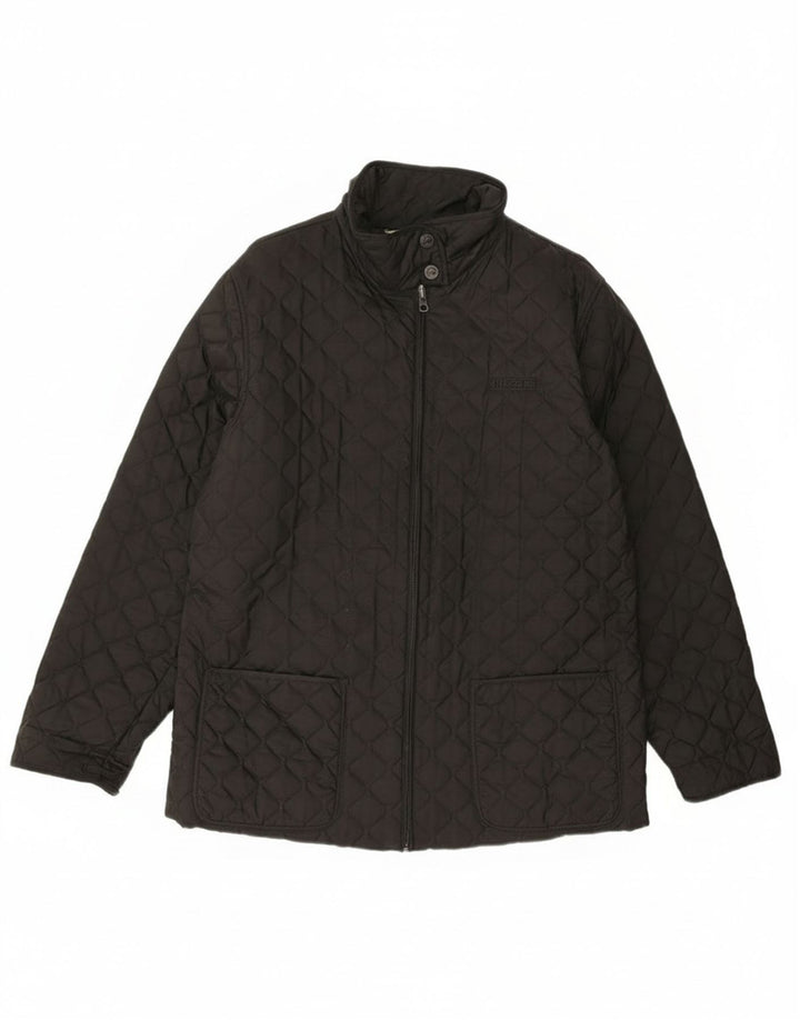 Ellesse Damen Steppjacke UK 14 Large Schwarz