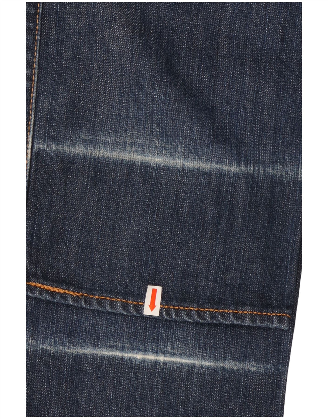 LEVI'S Herren 501 Straight Jeans W30 L32 Marineblau Baumwolle
