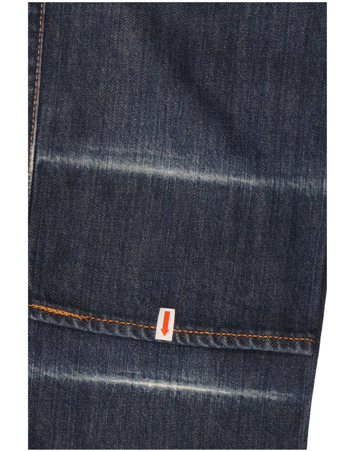 LEVI'S Herren 501 Straight Jeans W30 L32 Marineblau Baumwolle