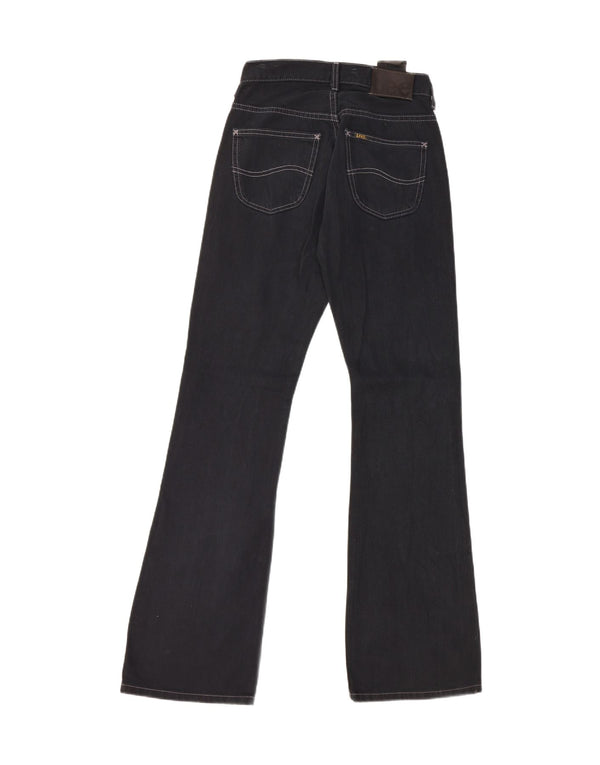 Lee Damen Schlagjeans W27 L32 Marineblau