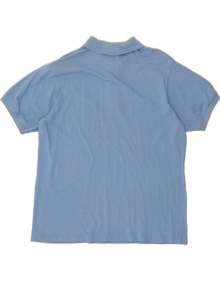 LACOSTE Mens Polo Shirt Size 6 XL Blue Cotton Vintage Lacoste and Second-Hand Lacoste from Messina Hembry 