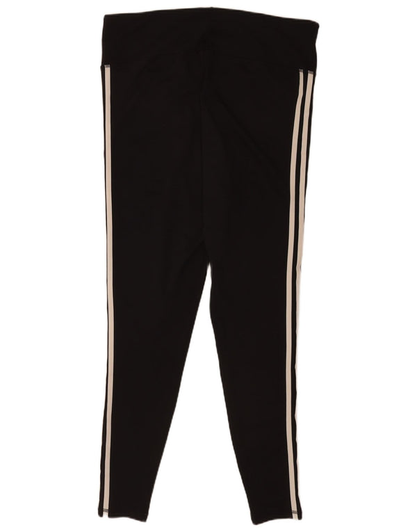 Adidas Damen Climalite Leggings UK 20/22 XL Schwarz Sport