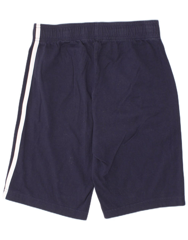Adidas Sportshorts für Jungen, 11–12 Jahre, marineblaue Baumwolle