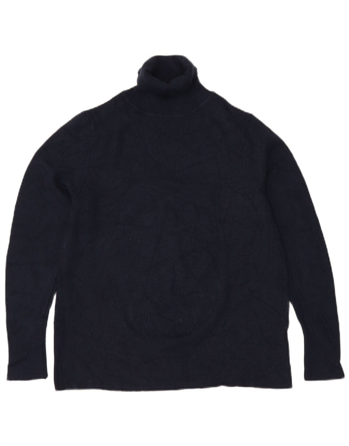 MARKS & SPENCER Rollkragenpullover für Damen, UK 22 3XL, Marineblau