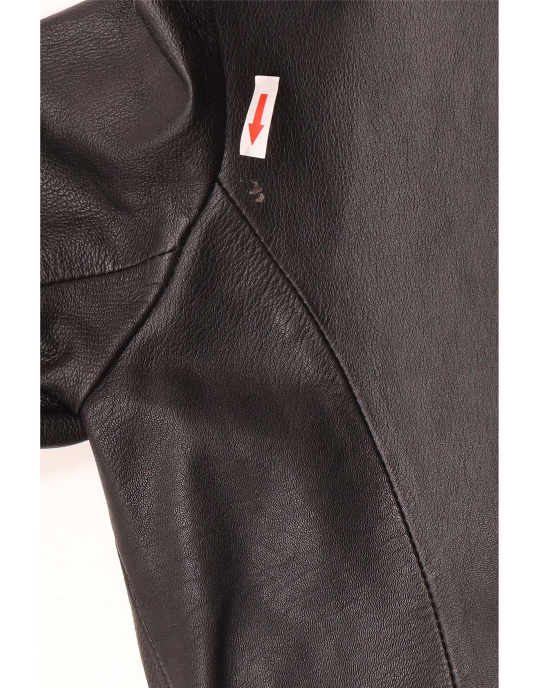 Calculus Damen Ledermantel UK 14 Medium Schwarz