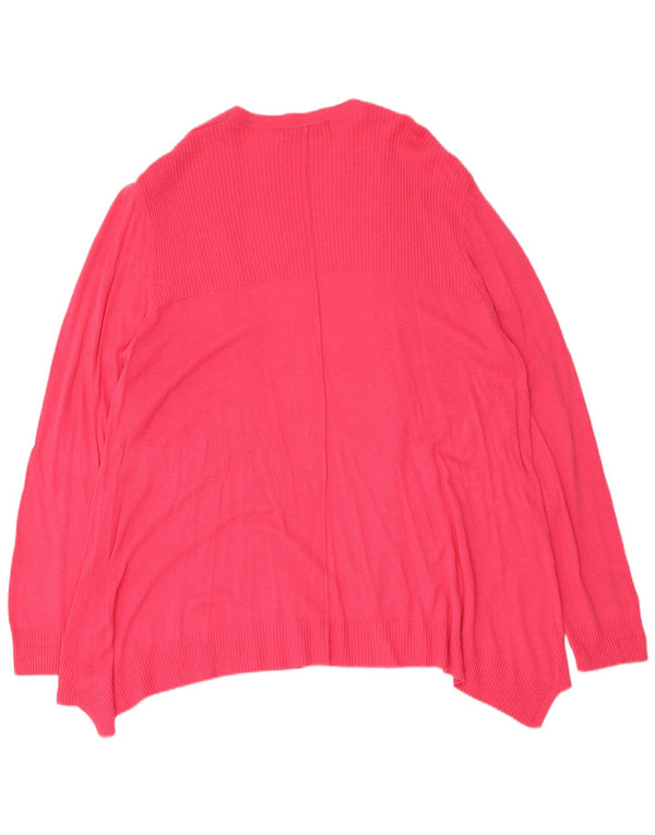 Marks & Spencer Offener Damen-Cardigan-Pullover UK 14 Large Pink