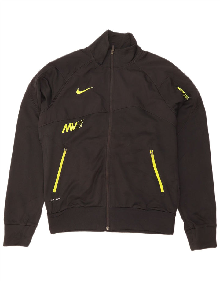 NIKE Herren Dri Fit Graphic Trainingsanzug-Oberteil, Jacke, Größe S, Schwarz, Polyester