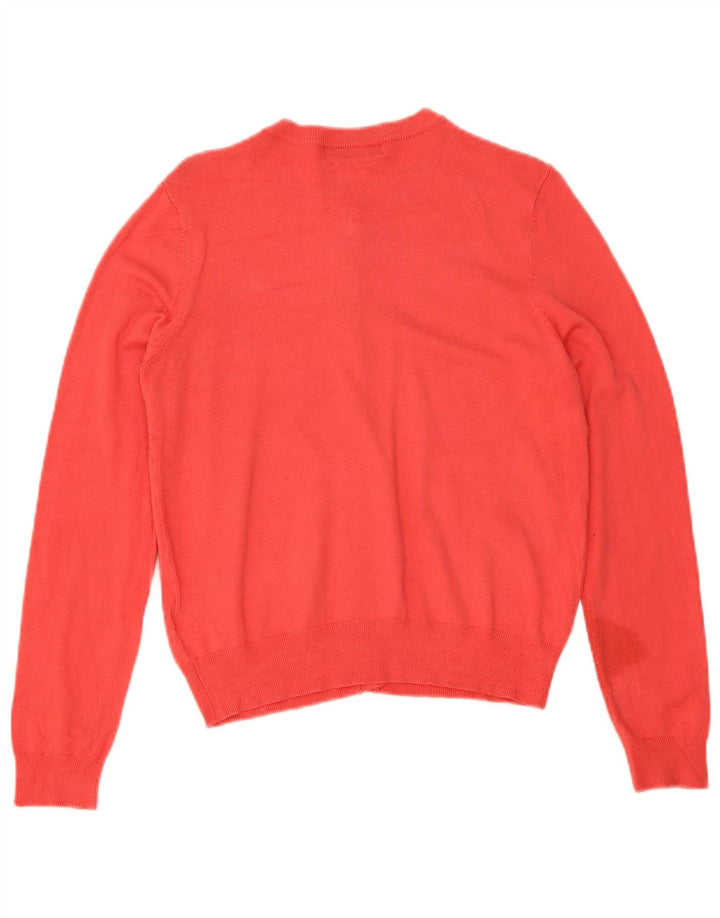 Marks & Spencer Damen-Cardigan-Pullover UK 12 Mittelrote Viskose
