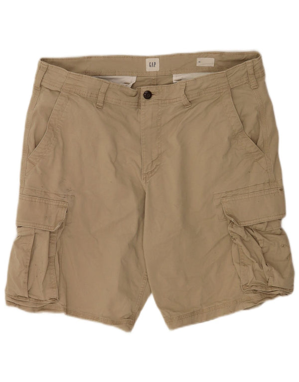 Gap Herren Cargo-Shorts W36 Large Beige Baumwolle