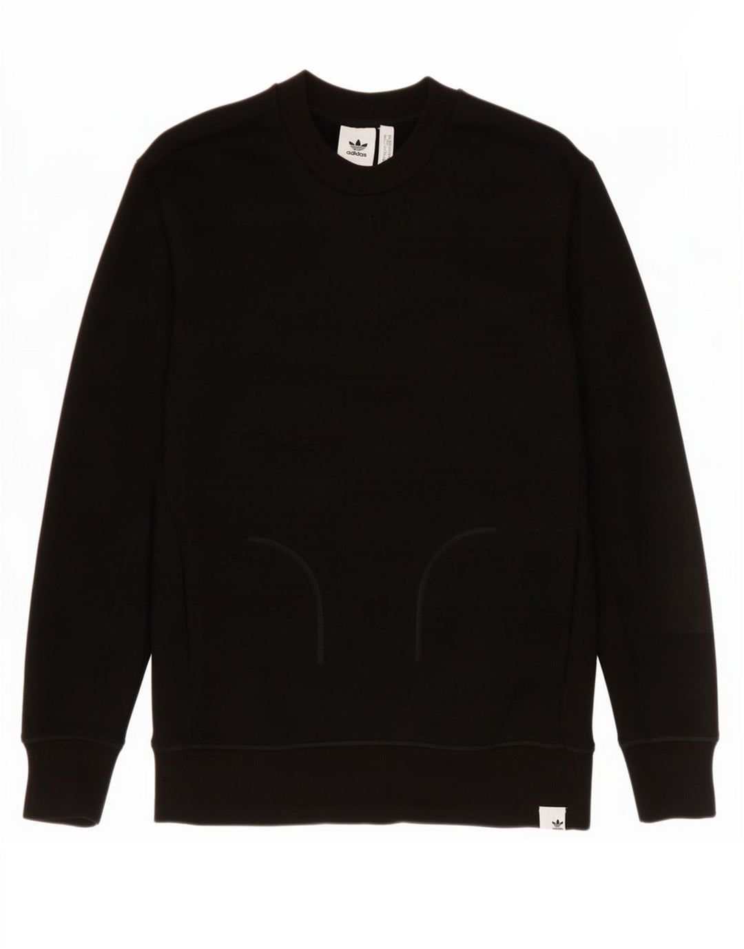 Adidas Herren Sweatshirt Pullover Medium Schwarz Baumwolle