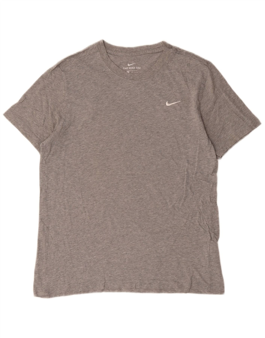 Nike Herren-T-Shirt aus mittelgrauer Baumwolle