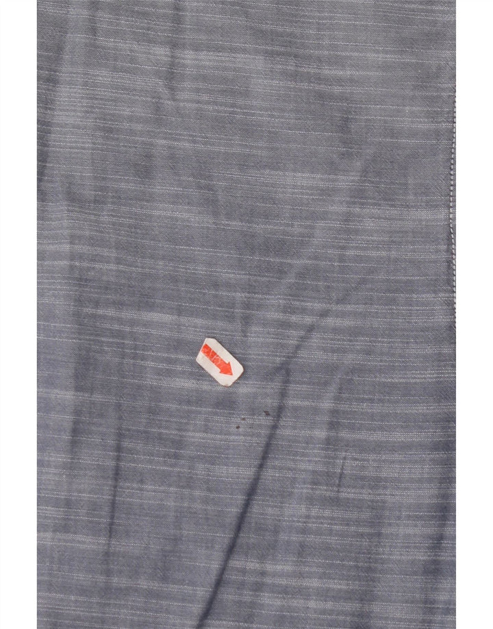 LEE Herren-Kurzarmhemd mit normaler Passform, 2XL, blaue Baumwolle