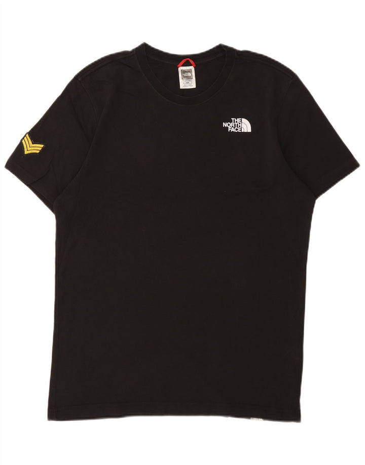 The North Face Herren-T-Shirt mit Grafik, mittelschwarze Baumwolle