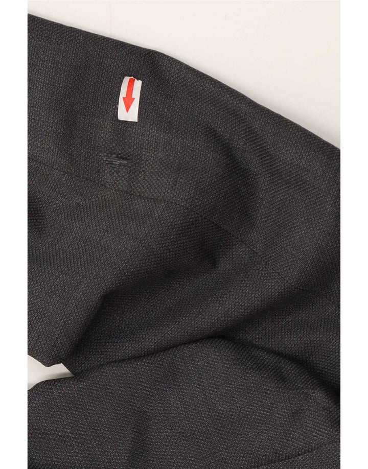 Marks & Spencer Herren-Blazer, lang, 2 Knöpfe, schmale Passform, UK 40, Mittelgrau