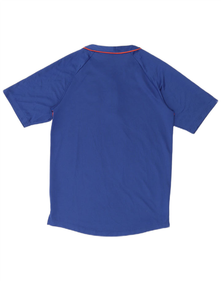 Nike Herren New York Mets T-Shirt Top Small Orange Colourblock Polyester
