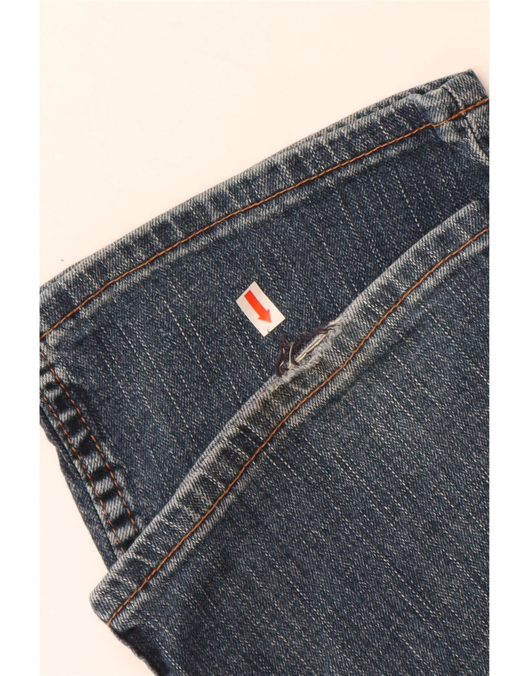 WRANGLER Herren Texas Stretch Straight Jeans W34 L30 Blaue Baumwolle