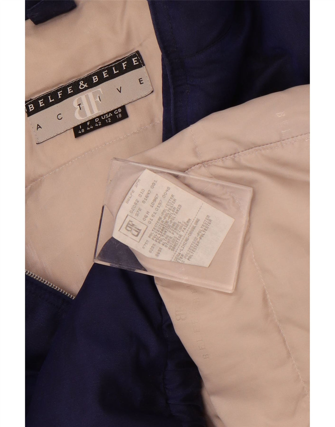 Belfe & Belfe Damen Wattierte Jacke UK 18 XL Marineblau Polyester
