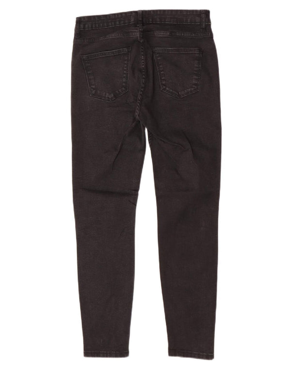 Zara Damen Skinny Jeans EU 40 Medium W30 L27 Schwarz
