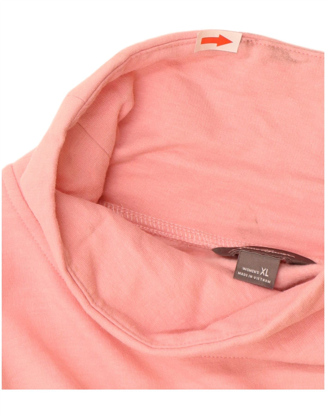 Eddie Bauer Damen-Sweatshirt in Übergröße, Größe UK 18, XL, Rosa, Baumwolle