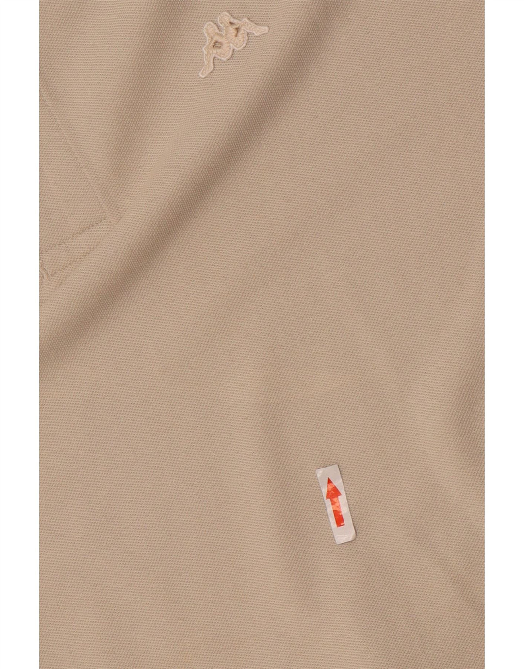 Kappa Herren Poloshirt 2XL Beige Baumwolle