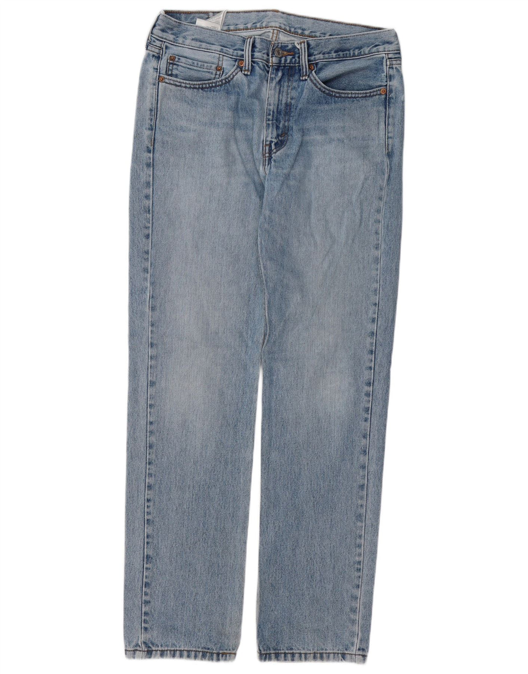 LEVI'S Herren 514 Straight Jeans W32 L32 Blaue Baumwolle