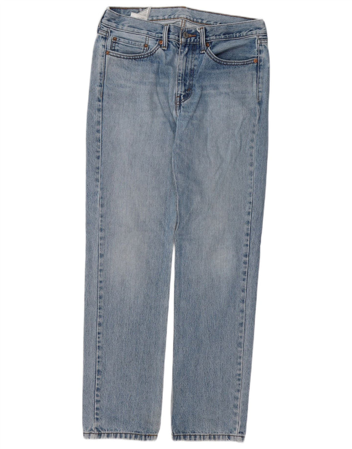 LEVI'S Herren 514 Straight Jeans W32 L32 Blaue Baumwolle