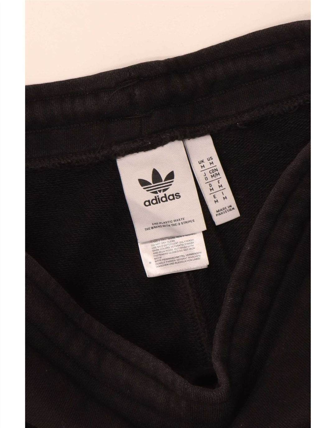 Adidas Herren Sportshorts Medium Schwarz Baumwolle