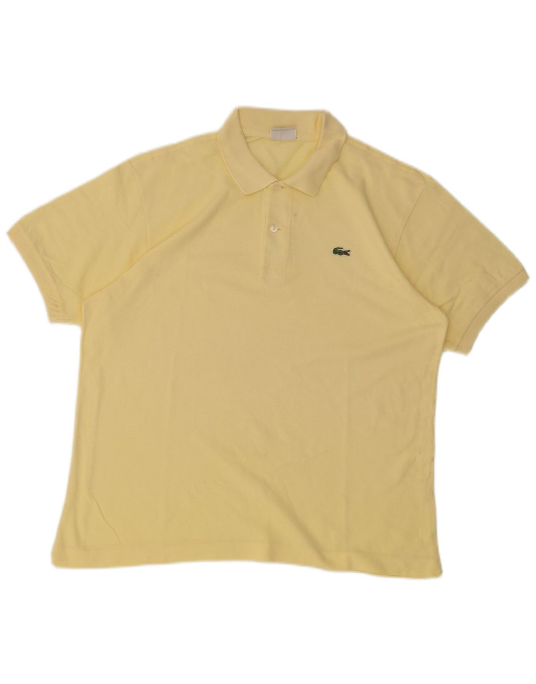 Lacoste Herren Poloshirt Größe 5 Large Gelb