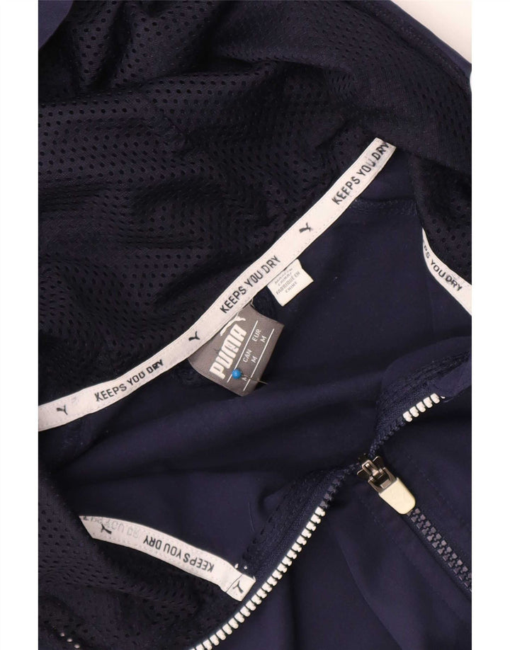 Puma Herren-Kapuzenpullover mit Reißverschluss, mittelgroß, Marineblau, Sport