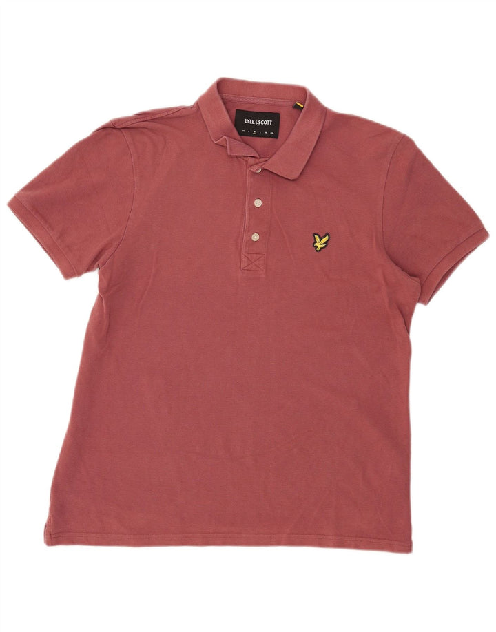 Lyle & Scott Herren Poloshirt Medium Maroon