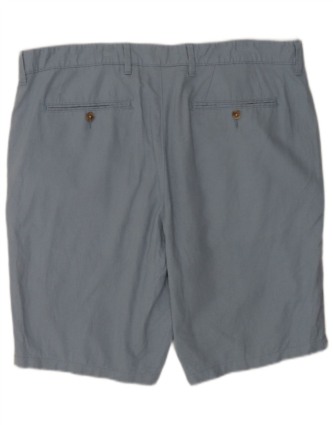 Marks & Spencer Herren Chinoshorts W40 XL Blaues Leinen