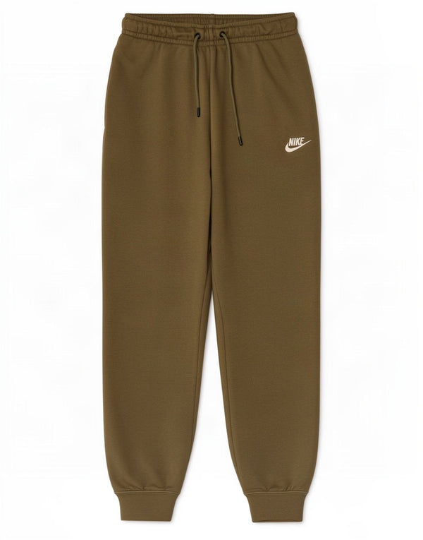 Nike Damen Trainingshose Jogger UK 6 XS Khaki Baumwolle