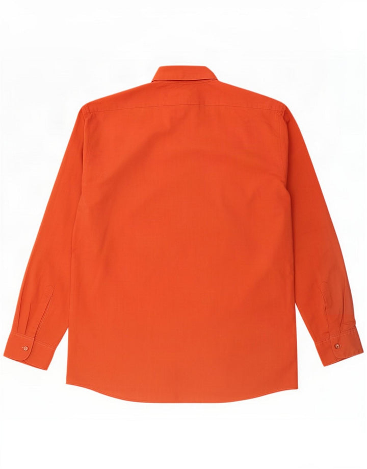 Dadi Herrenhemd, Größe 40, Mittelorange, Polyester
