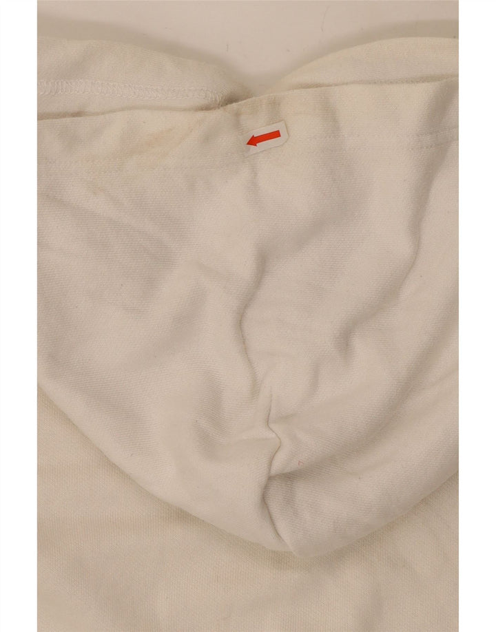 Champion Herren-Kapuzenpullover mit Grafik, Mittelweiß