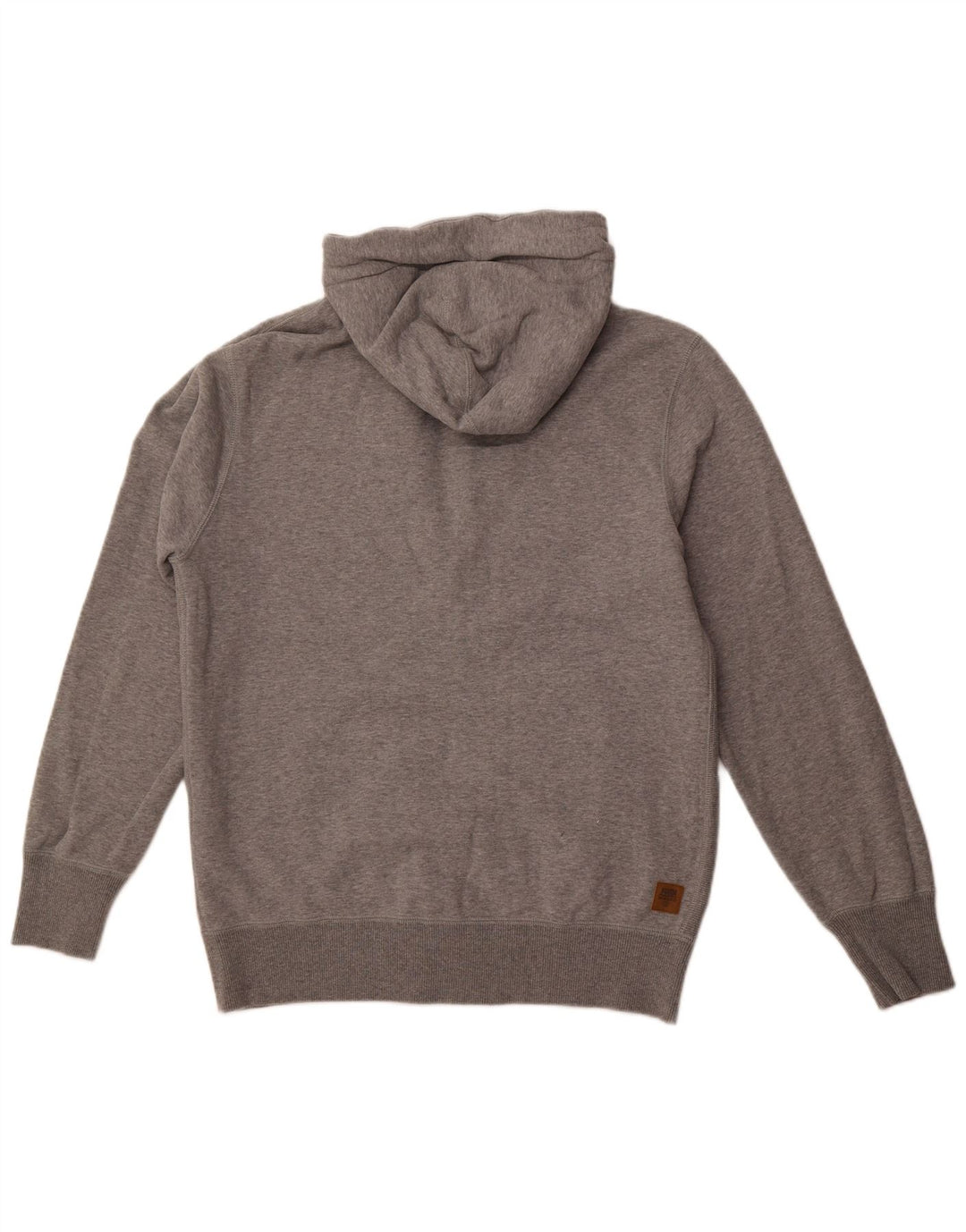 PUMA Herren-Kapuzenpullover mit Reißverschluss, mittelgraue Baumwolle