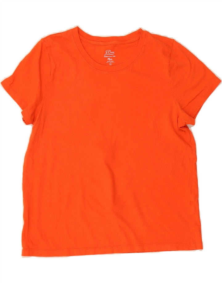 J. CREW Womens T-Shirt Top UK 14 Large Red Vintage J. Crew and Second-Hand J. Crew from Messina Hembry 