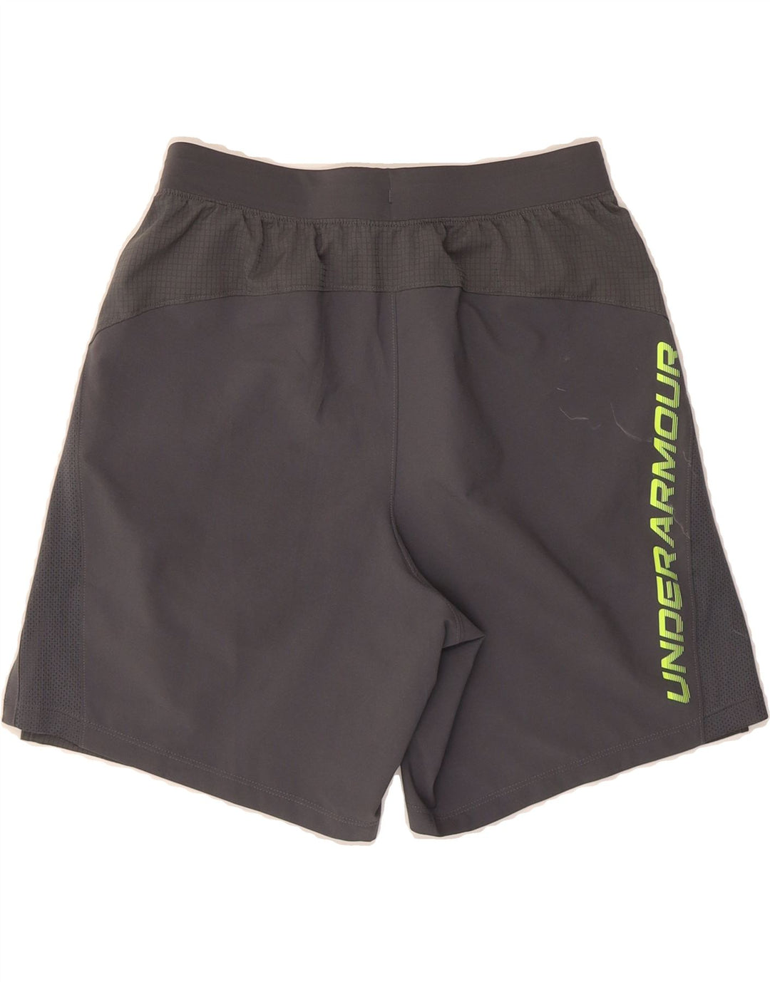UNDER ARMOUR Mens Sport Shorts Small  Grey Polyester Vintage Under Armour and Second-Hand Under Armour from Messina Hembry 