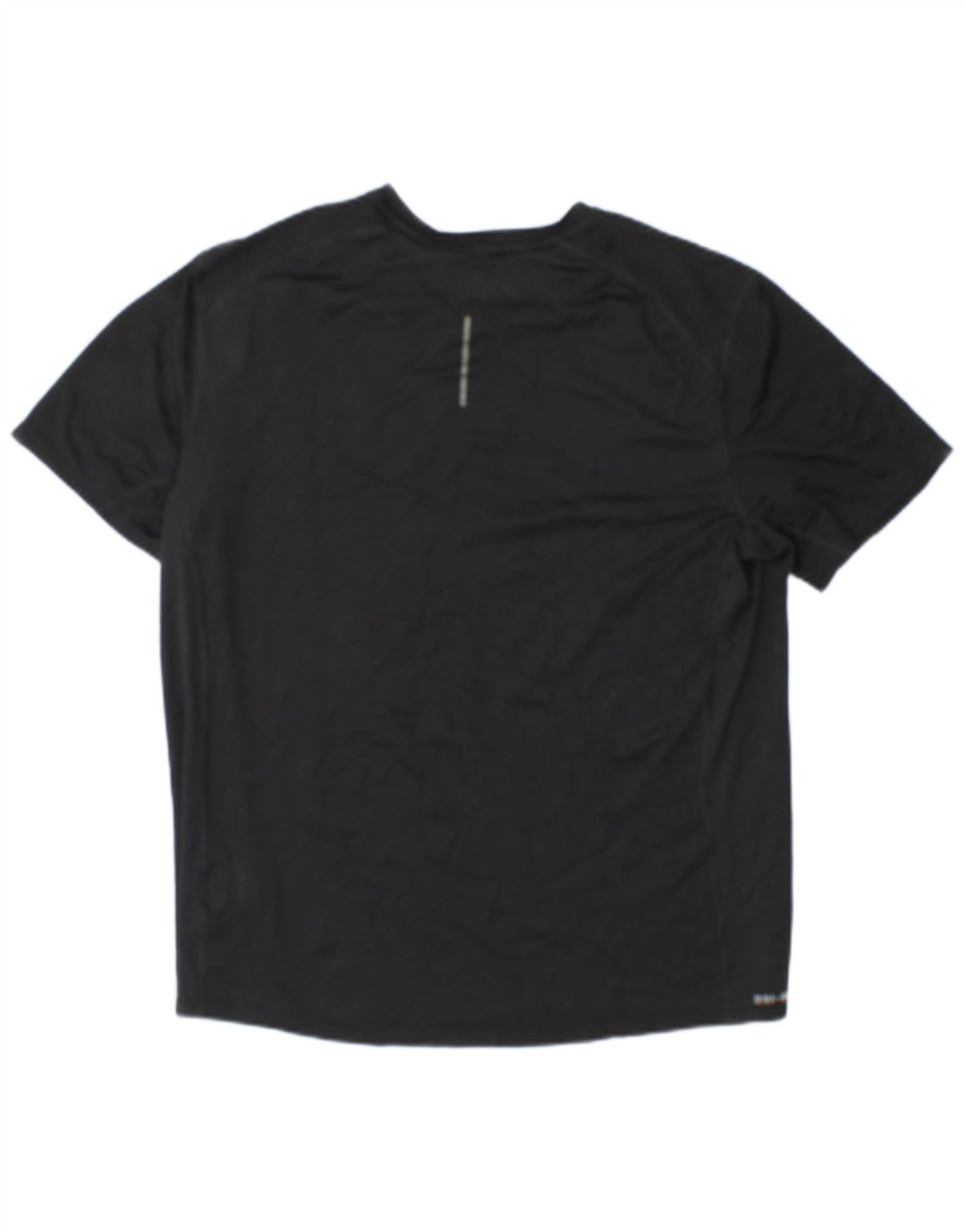 Nike Herren Dri Fit T-Shirt Top Large Schwarz Polyester