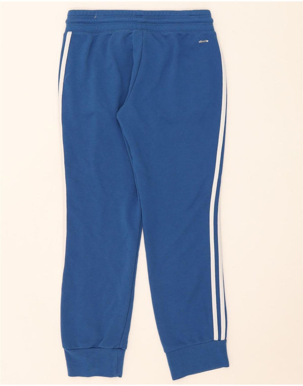 Adidas Damen Climalite Trainingshose Jogger UK 12/14 Mittelblau