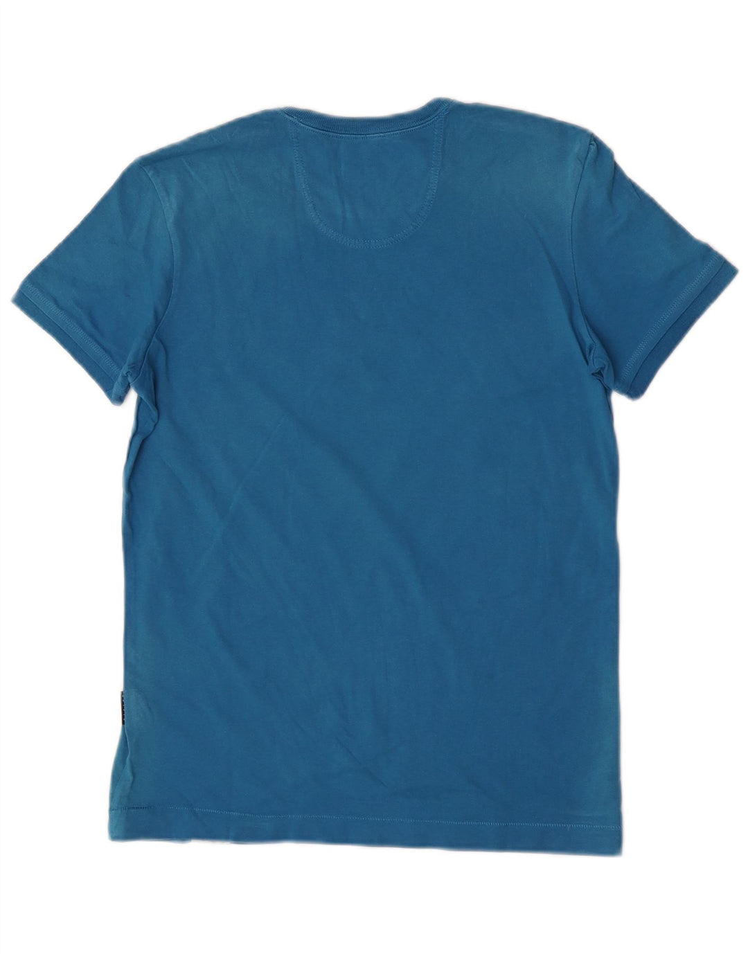 Sisley Herren-T-Shirt mit Grafik, Größe S, Blau, Baumwolle
