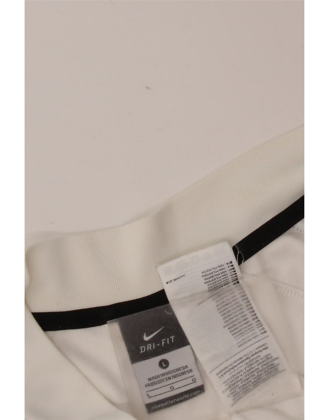 Nike Herren-Trainingsanzug-Oberteil von Inter Mailand, Größe L, Weiß, Farbblock