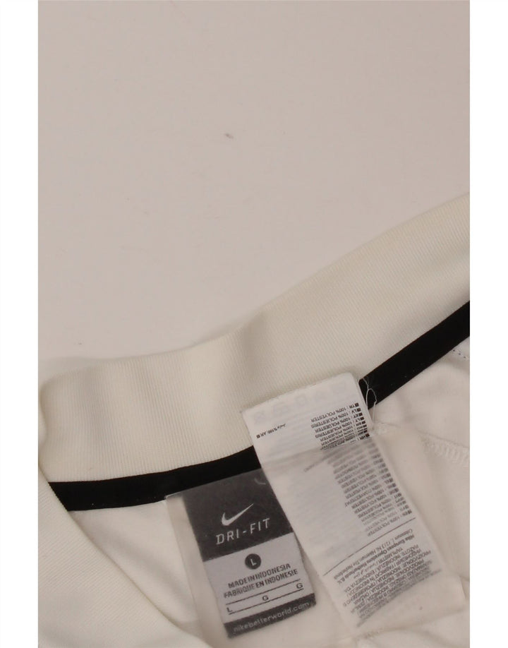 Nike Herren-Trainingsanzug-Oberteil von Inter Mailand, Größe L, Weiß, Farbblock