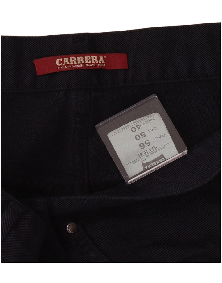Carrera Herren Straight Jeans W40 L31 Marineblau Baumwolle